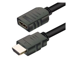 HDMI 2.0 hosszabbító kábel, 1.5 méter, fekete