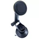 Autós Mágneses Telefontartó, MHV, Szélvédőre/Szellőzőrácsra, fekete