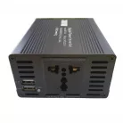 300W Szivargyújtós Digitális Adapter/Inverter, 220V-os kimenettel fekete