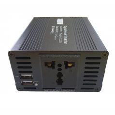   300W Szivargyújtós Digitális Adapter/Inverter, 220V-os kimenettel fekete