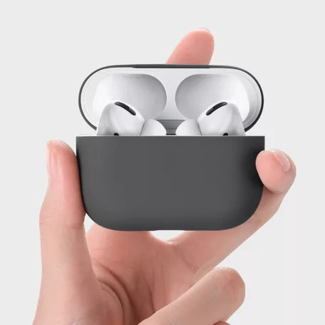 AirPods Pro 1/2 széria Védőtok, fekete