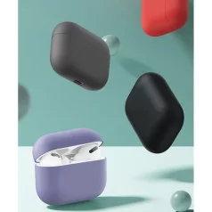 AirPods Pro 1/2 széria Védőtok, levendula lila