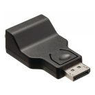 DisplayPort -> VGA átalakító adapter, fekete