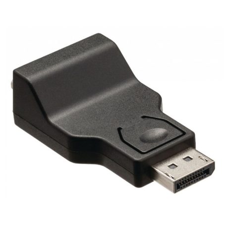 DisplayPort -> VGA átalakító adapter, fekete