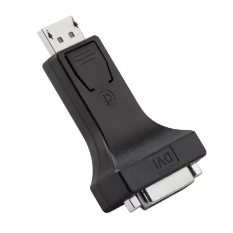DisplayPort -> DVI átalakitó adapter, fekete