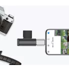 OTG átalakitó adapter (USB 3.0-ról Lightning), Fekete 