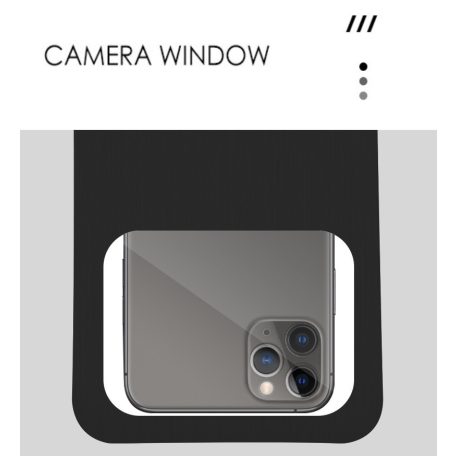 Univerzális vízálló védőtok okostelefonhoz, 5.5″ méretig, víz alatti fényképezéshez, kék