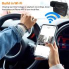 Autós Menetrögzítő Kamera, Full HD, Wi-Fi, G-Sensor, fekete