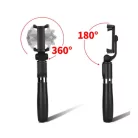 Bluetooth Szelfibot Tripod Funkcióval, 18.5cm-71cm, 10 méter távirányító hatótáv, fehér