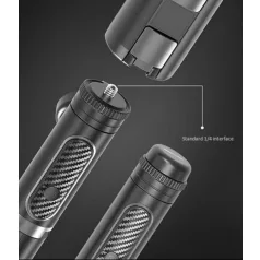   Gimbal G302 Okostelefon Képstabilizátor, Bluetooth v5.0, 1 tengelyes, fekete