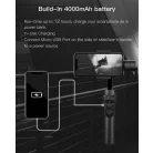 Gimbal S5B Okostelefon Képstabilizátor, 3 tengelyes, automatikus arckövetés, Bluetooth v5.0, újratölthető akkumulátor, fekete