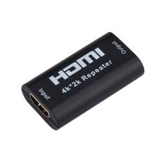 Donji HDMI kábel toldó adapter, akár 10 méterig, fekete