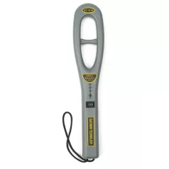   Fémdetektor, Metal Detector, Fémkereső, 10cm hatótávolság, 19,8~24,2kHz között keres, ruhában, táskában, bejáratnál, biztonsági kapuknál