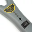 Fémdetektor, Metal Detector, Fémkereső, 10cm hatótávolság, 19,8~24,2kHz között keres, ruhában, táskában, bejáratnál, biztonsági kapuknál