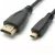 HDMI/Micro HDMI kábel, 1.0 méter, fekete