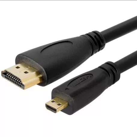 HDMI/Micro HDMI kábel, 1.0 méter, fekete