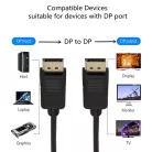 Donji DP-180 Displayport kábel, 1.8 méter, fekete