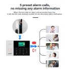 WiFi/GSM Intelligens Riasztórendszer, PG-105 érintőképernyős, WiFi és GSM dual hálózat, Tuya Smart alkalmazással