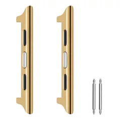   Apple Watch szíj adapter, kompatibilis 38/40/41mm kijelzőjű okosórákkal, arany
