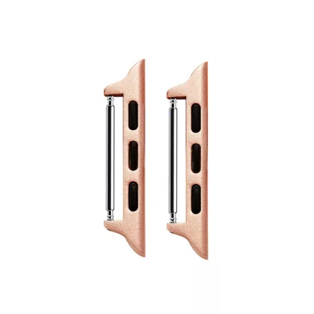Apple Watch szíj adapter, kompatibilis 42/44/45mm kijelzőjű okosórákkal, fekete