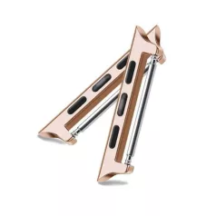   Apple Watch szíj adapter, kompatibilis 42/44/45mm kijelzőjű okosórákkal, rosegold