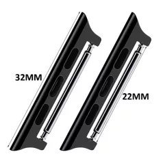   Apple Watch szíj adapter, kompatibilis 38/40/41mm kijelzőjű okosórákkal, fekete