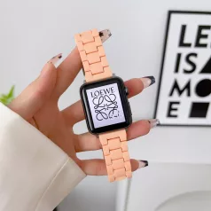   Apple Watch óraszíj, kompatibilis 38/40/41mm kijelzőjű okosórákkal, barackszín