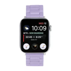   Apple Watch óraszíj, kompatibilis 42/44/45mm kijelzőjű okosórákkal, lila