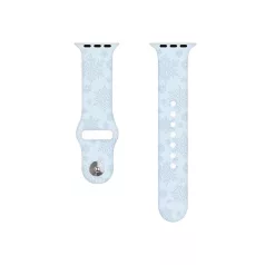   Szilikon óraszíj, Apple Watch kompatibilis, 42/44/45mm kijelzőjű okosórákkal, türkizkék