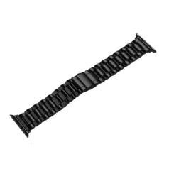   Apple Watch fém óraszíj, kompatibilis 38/40/41mm kijelzőjű okosórákkal, fekete