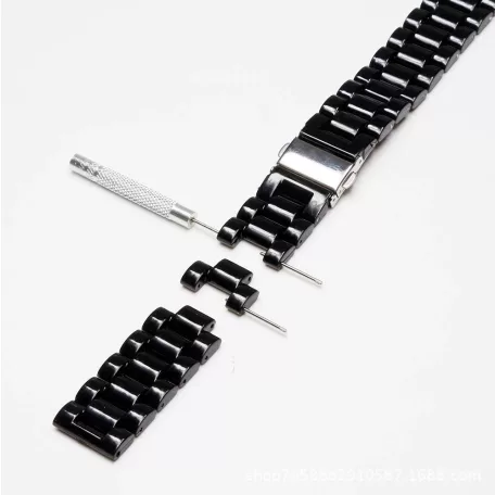 Apple Watch fém óraszíj, kompatibilis 38/40/41mm kijelzőjű okosórákkal, lila