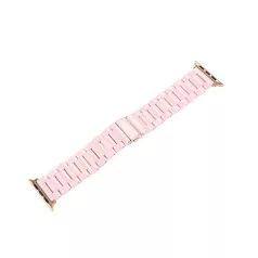   Apple Watch fém óraszíj, kompatibilis 38/40/41mm kijelzőjű okosórákkal, pink