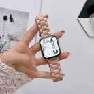 Apple Watch fém óraszíj, kompatibilis 38/40/41mm kijelzőjű okosórákkal, pink
