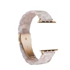 Apple Watch óraszíj, kompatibilis 38/40/41mm kijelzőjű okosórákkal, opál fehér