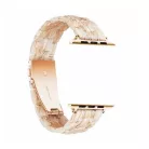 Apple Watch óraszíj, kompatibilis 38/40/41mm kijelzőjű okosórákkal, selyembarna