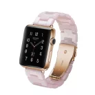 Apple Watch óraszíj, kompatibilis 38/40/41mm kijelzőjű okosórákkal, gyöngyház fehér