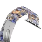 Apple Watch óraszíj, kompatibilis 38/40/41mm kijelzőjű okosórákkal, kristálykék/sárga