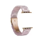 Apple Watch óraszíj, kompatibilis 42/44/45mm kijelzőjű okosórákkal, gyöngyház fehér
