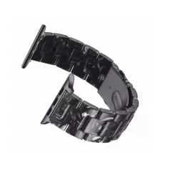   Apple Watch óraszíj, kompatibilis 42/44/45mm kijelzőjű okosórákkal, fekete márvány