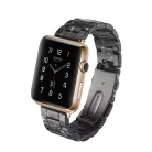 Apple Watch óraszíj, kompatibilis 42/44/45mm kijelzőjű okosórákkal, fekete márvány