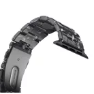 Apple Watch óraszíj, kompatibilis 42/44/45mm kijelzőjű okosórákkal, fekete márvány