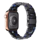 Apple Watch óraszíj, kompatibilis 42/44/45mm kijelzőjű okosórákkal, fekete/lila