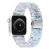 Apple Watch óraszíj, kompatibilis 42/44/45mm kijelzőjű okosórákkal, kék márvány