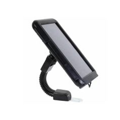   Motorkerékpáros telefontartó MT01, Vízálló, Kormányra rögzíthető, 360°-ban forgatható, fekete