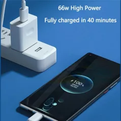   Prémium Adat- és Töltőkábel, MicroUSB/USB csatlakozó, 2.4A gyorstöltés, 2 méter, fehér