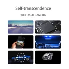 Autós Menetrögzítő Kamera X9, Full HD, Wi-Fi, G-Sensor, szürke