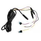 Autós kamera töltő adapter, biztosíték táblába köthető, 2.5 méter, 5V/2A, 8PIN csatlakozó, fekete