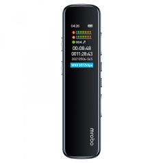   Mrobo Digitális Diktafon RV-19, zajcsökkentés, 8GB, fekete