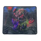 Professzionális Gamer egérpad, gumitalp, gaming kiegészítő, 250x300x3mm, szörnyes mintával