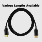 HDMI kábel, 1.5 méter, high definition, FullHD, apa-apa csatlakozó, fekete